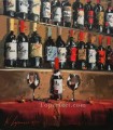 Wine Bar 1 Kal Gajoum decoración de bodegones